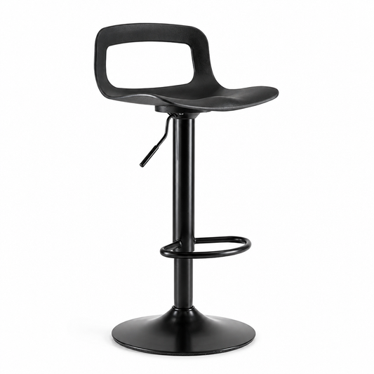 Height-Adjustable Gas-Lift Ergonomic Swivel Seat Bar Stool