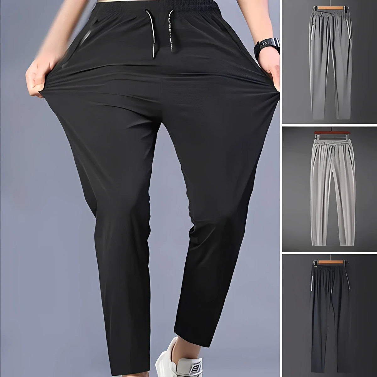 Hiking Pants Quick-Dry 4-Way Stretch Cargo Pockets