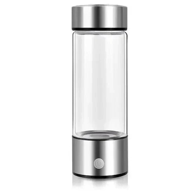 Hydrogen Water Bottle Electrolysis & Rechargeable 10 Oz