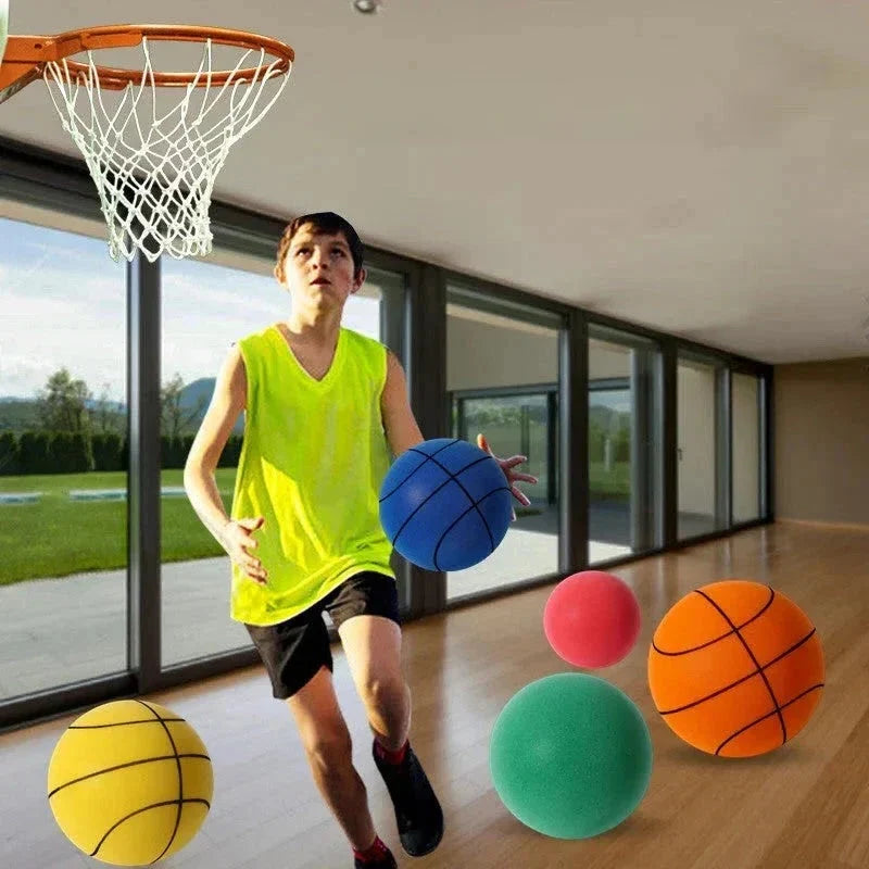 Indoor Basketball Non-Inflatable PU Foam Quiet Play