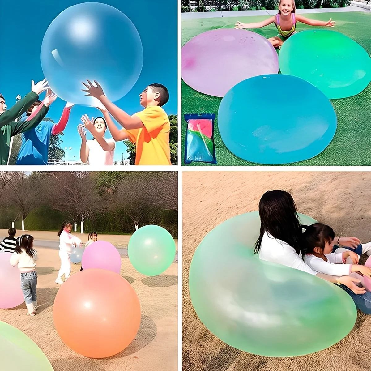 Inflatable Bubble Ball Stretchable Deflatable & Reusable