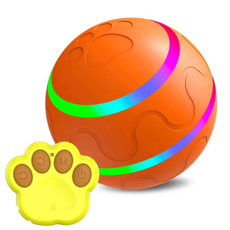 Interactive Dog Ball Motion-Activated LED Remote Control