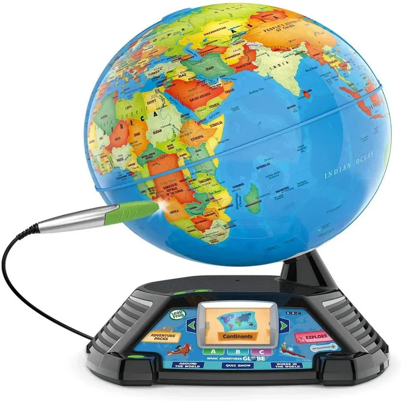 Interactive Globe LCD Screen & Touch Stylus