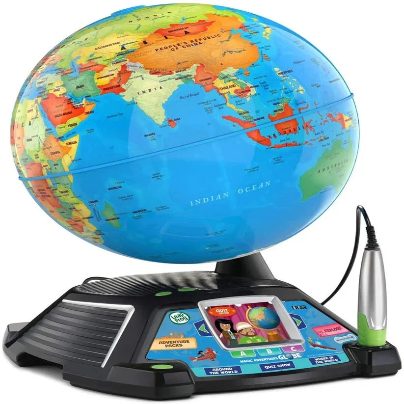 Interactive Globe LCD Screen & Touch Stylus