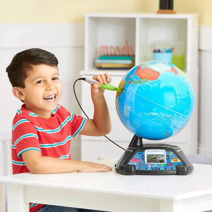 Interactive Globe LCD Screen & Touch Stylus