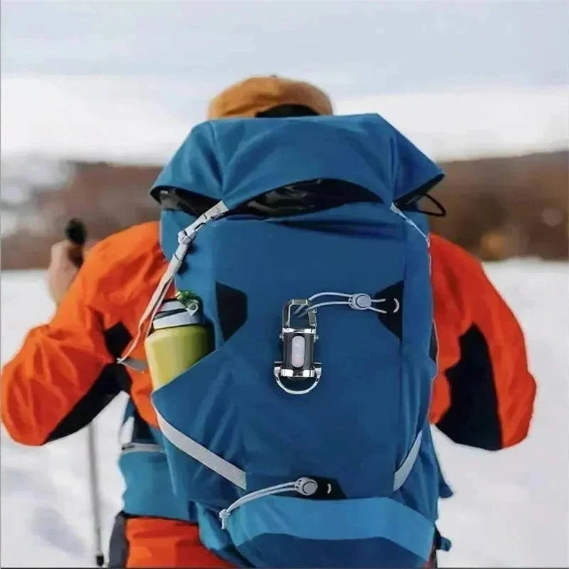 Keychain Flashlight Rechargeable COB & LED 8-Hour