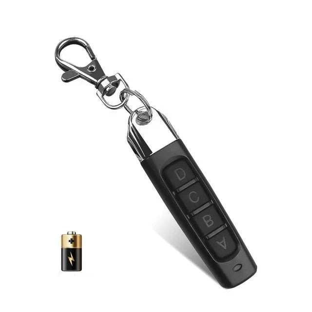 Keychain Remote Cloner 4-Channel Rolling Code Compatible Built-In Battery