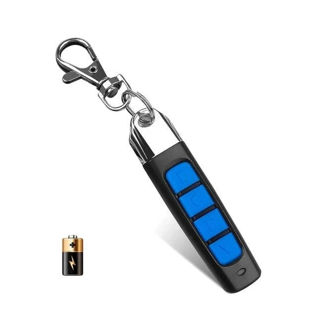 Keychain Remote Cloner 4-Channel Rolling Code Compatible Built-In Battery