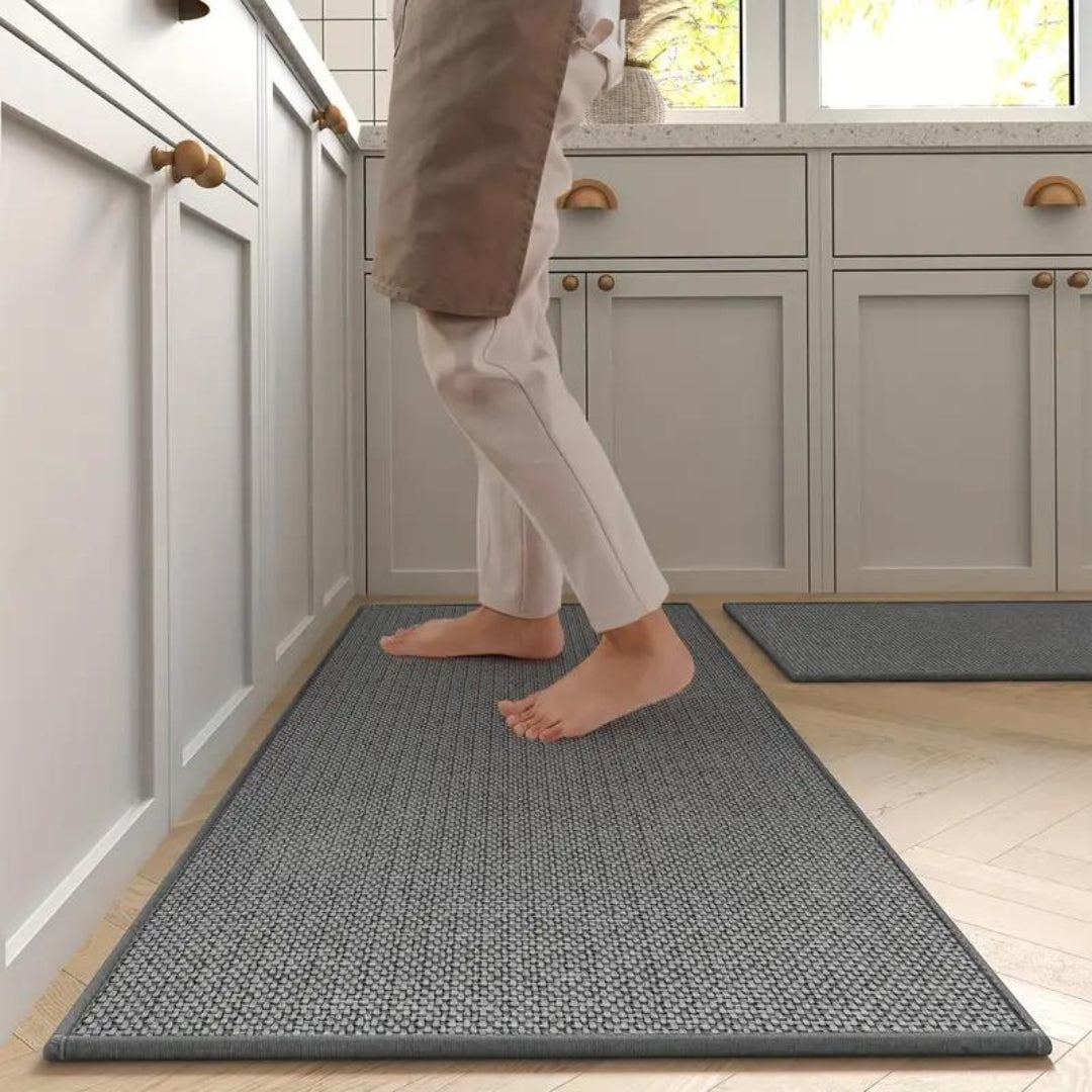 Kitchen Mat Anti-Fatigue Non-Slip 2-Piece Set