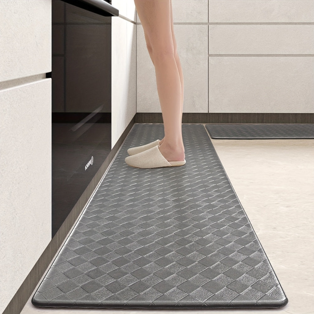Kitchen Runner Mat Cushioned Anti-Fatigue Non-Slip Waterproof