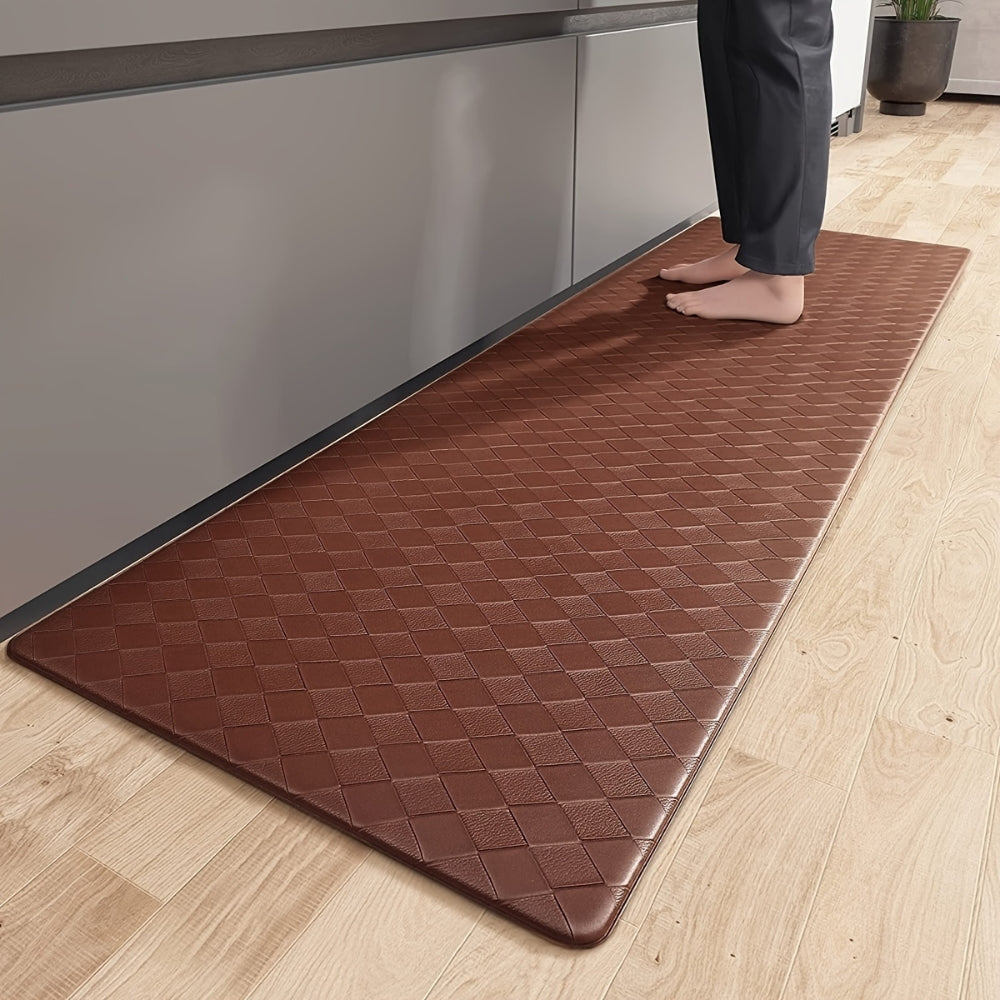Kitchen Runner Mat Cushioned Anti-Fatigue Non-Slip Waterproof