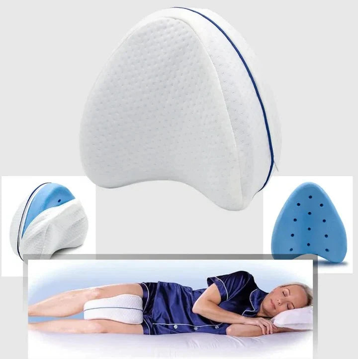 Leg Pillow Contoured Memory Foam Knee & Hip Support