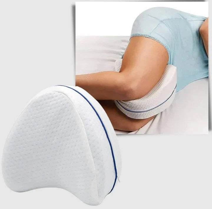 Leg Pillow Contoured Memory Foam Knee & Hip Support