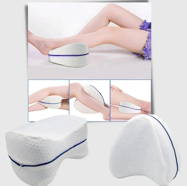 Leg Pillow Contoured Memory Foam Knee & Hip Support