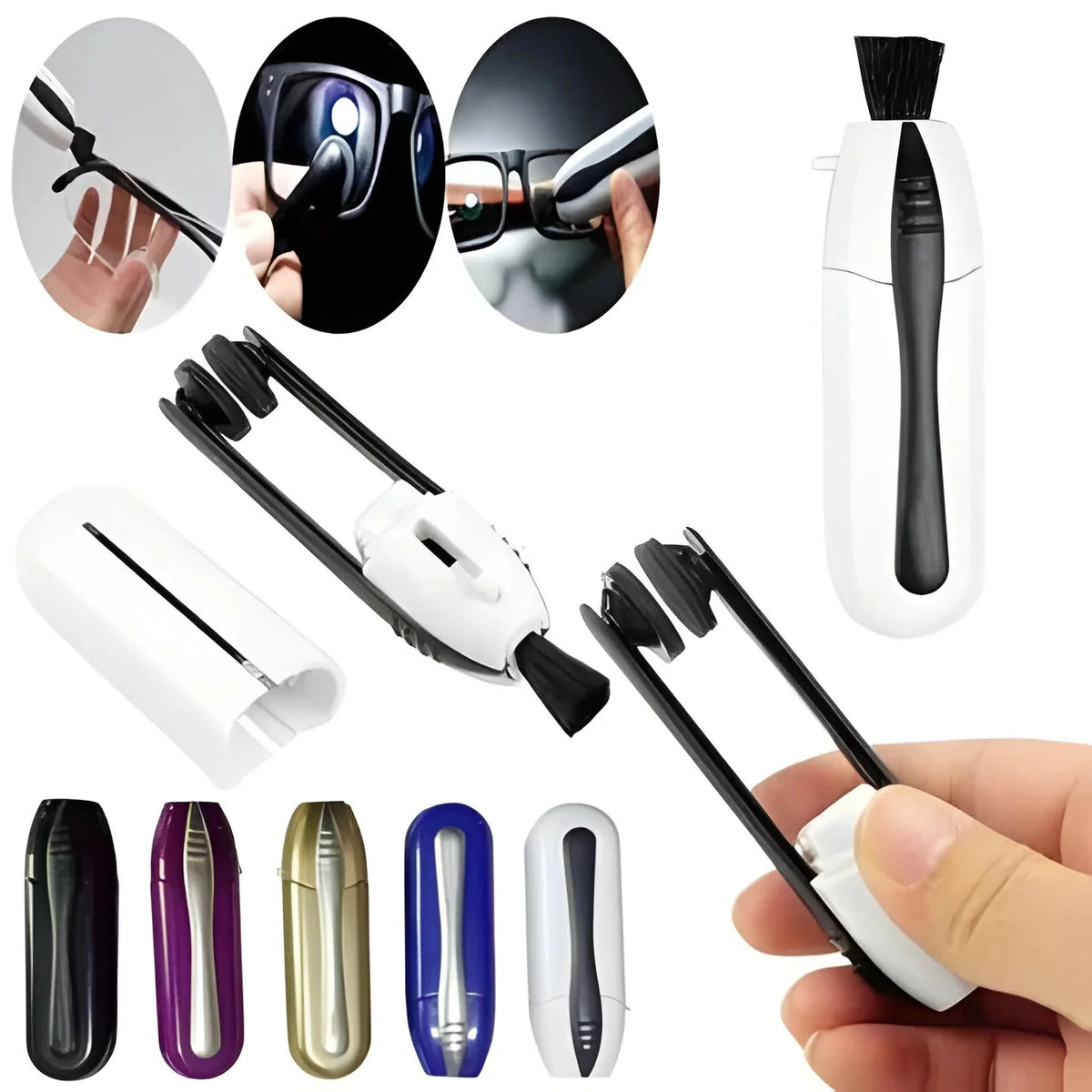 Lens Cleaning Tool Chemical-Free Reusable Pocket-Sized