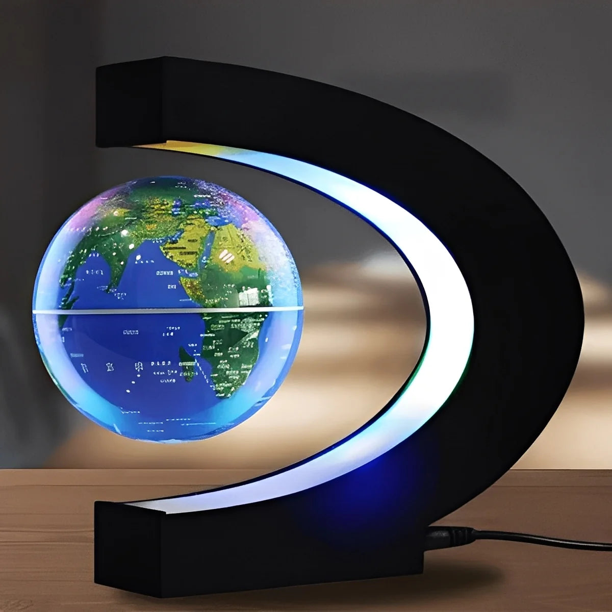 Levitating Desk Globe Magnetic Levitation LED 3.5 Inch