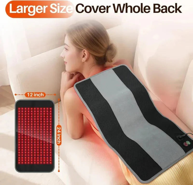 Light Therapy Wrap Dual Red & Near-Infrared Hands-Free