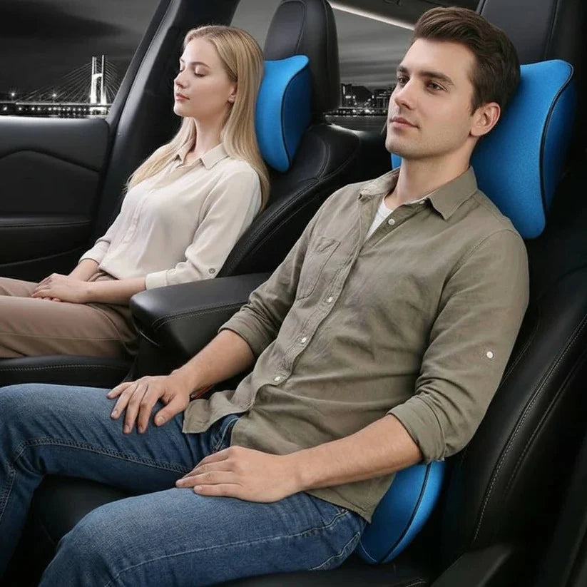 Lumbar & Neck Pillow High-Density Memory Foam