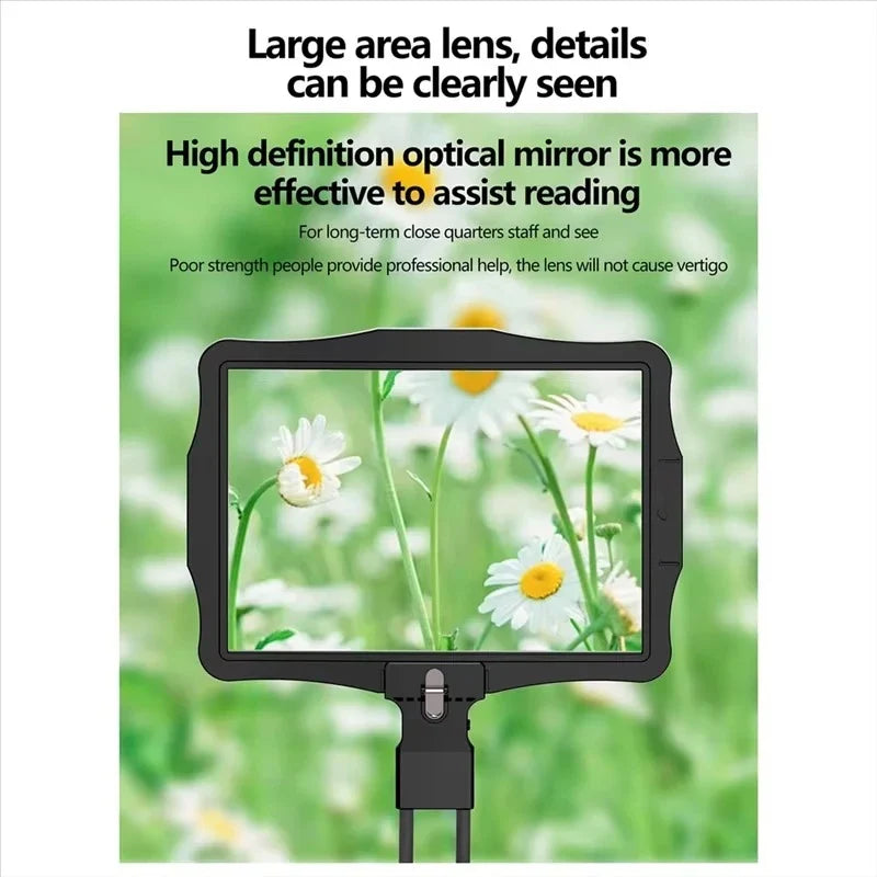 Magnifying Glass 3X Magnification LED Lights & Adjustable Arm