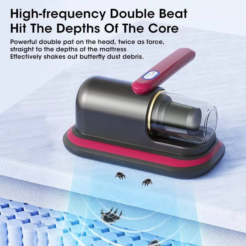 Mattress Vacuum Cordless UV Light & Pulsating Head