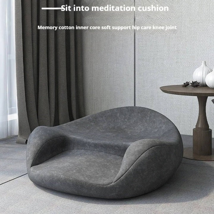 Meditation Cushion Memory Foam & Non-Slip Base