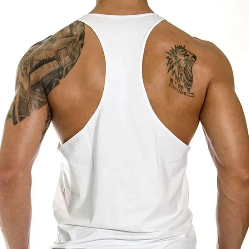 Men's Tank Top Y-Back Moisture-Wicking