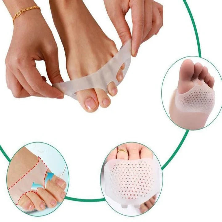 Metatarsal Pads Breathable Gel Washable & Reusable