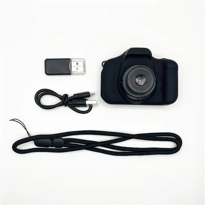 Mini Digital Camera Retro Style Wireless Transfer