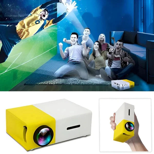 Mini Projector HD Portable Multi Device Compatible