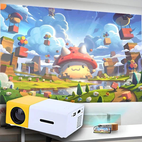 Mini Projector HD Portable Multi Device Compatible