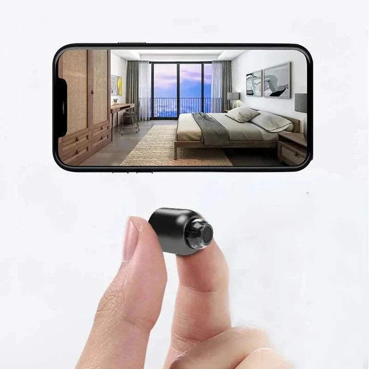 Mini WiFi Security Camera 1080P Night Vision Motion Alerts