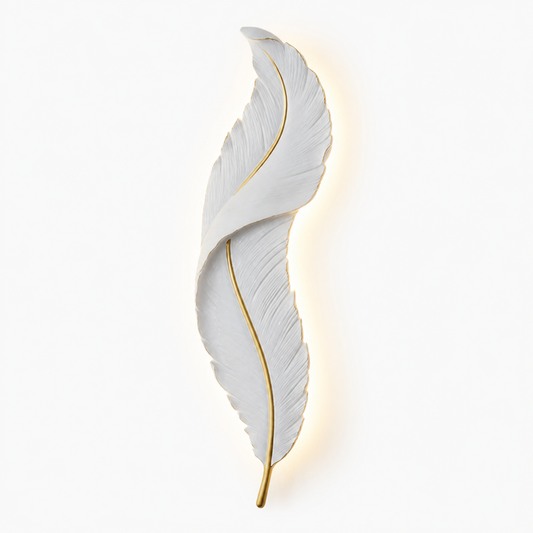 Minimalist Curved Silhouette Wall Sconce (Built-In LED)