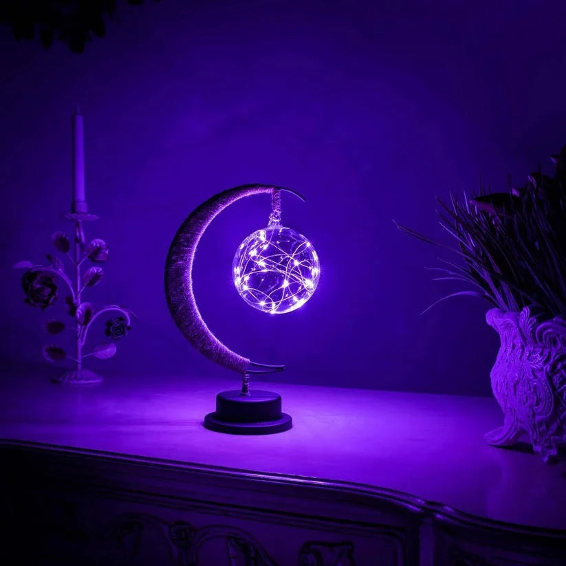 Moon Lamp USB-Powered Warm Ambient Glow