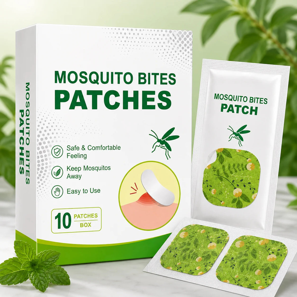 Mosquito Bite Patch Cooling Hydrogel 4-Hour Relief