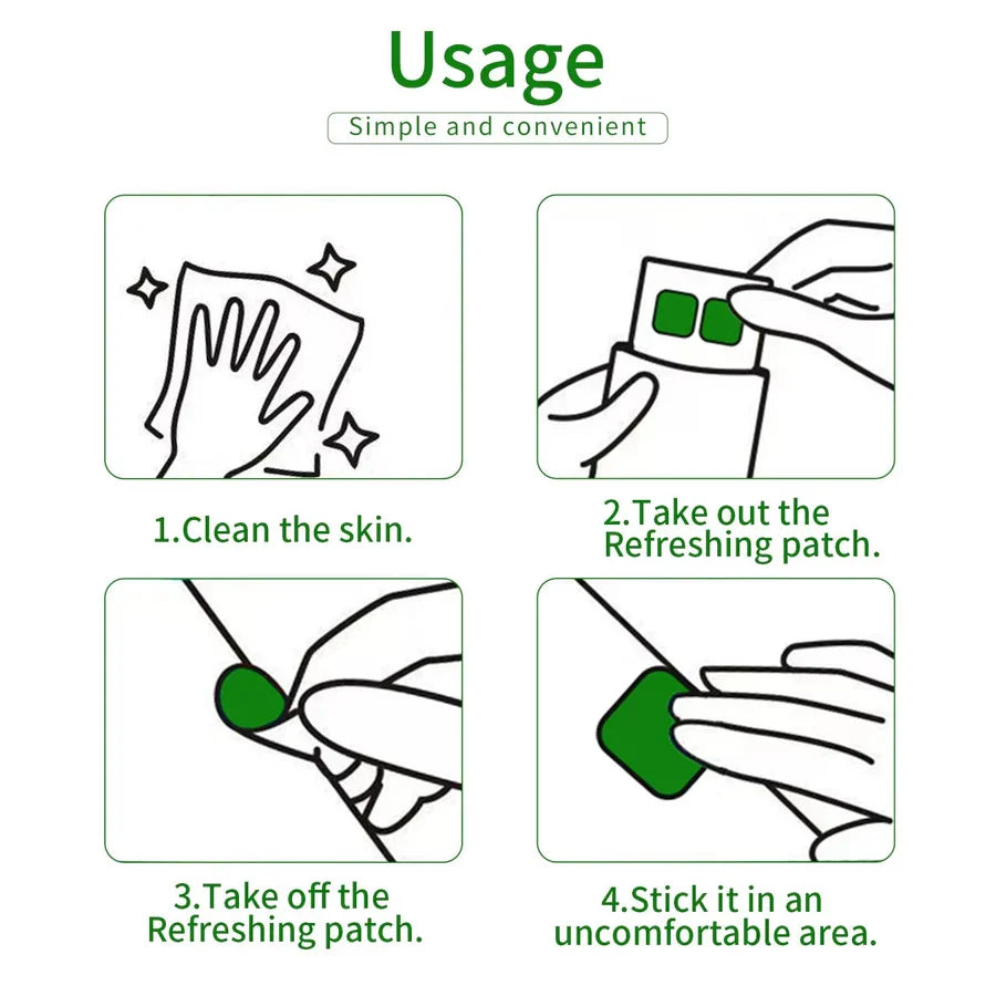 Mosquito Bite Patch Cooling Hydrogel 4-Hour Relief