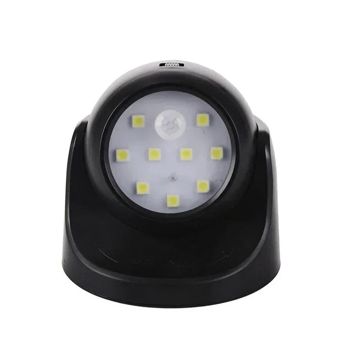 Motion Sensor Light 360-Degree Rotating Battery-Powered & Weatherproof