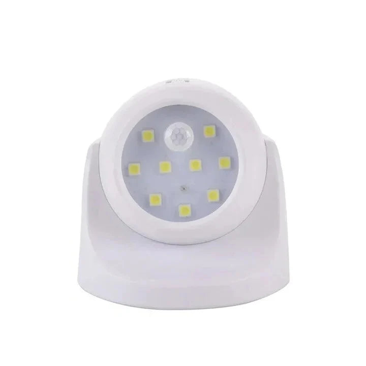 Motion Sensor Light 360-Degree Rotating Battery-Powered & Weatherproof