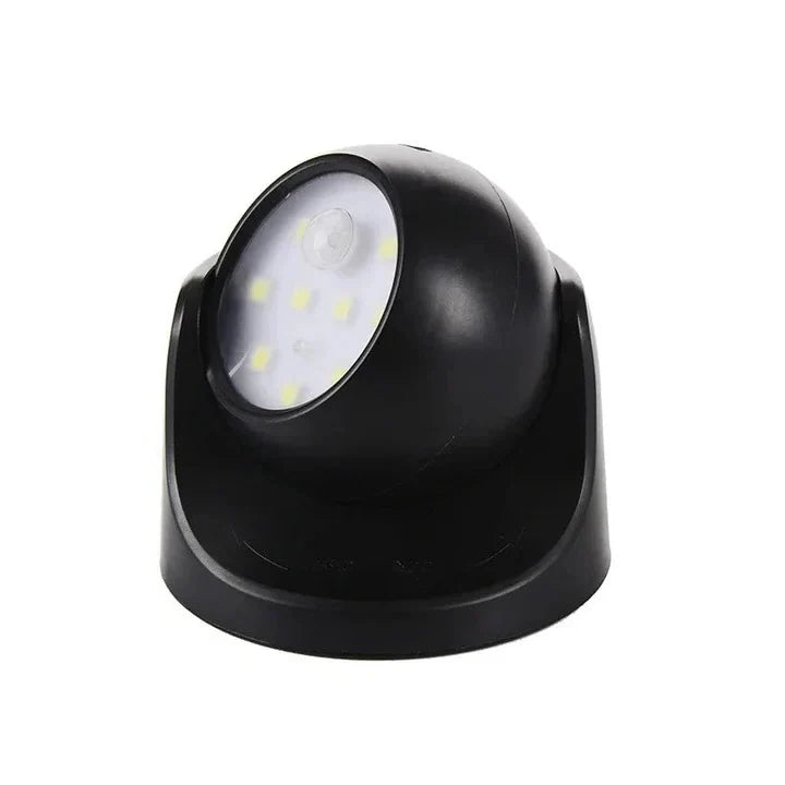 Motion Sensor Light 360-Degree Rotating Battery-Powered & Weatherproof