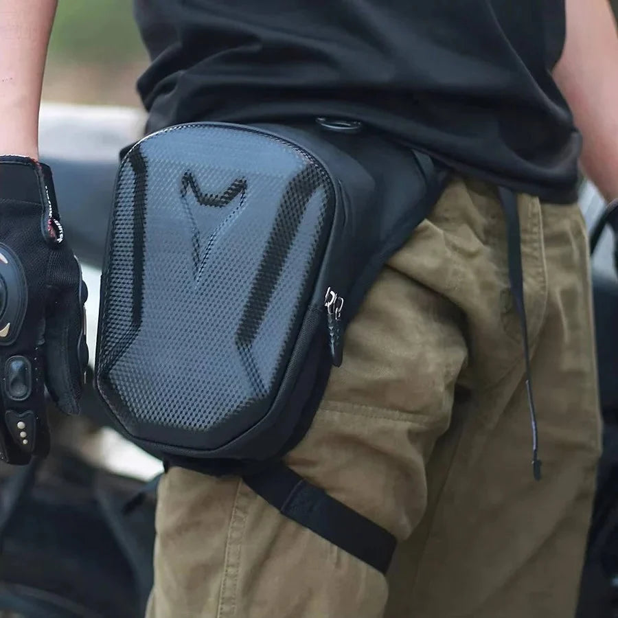 Motorcycle Leg Bag Waterproof Oxford EVA Quick Release Buckles