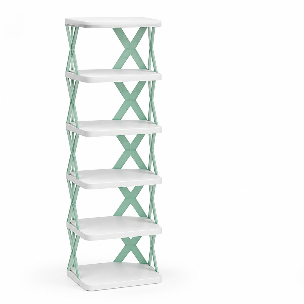 Multi-Tier Shoe Organizer (Adjustable Compartments)