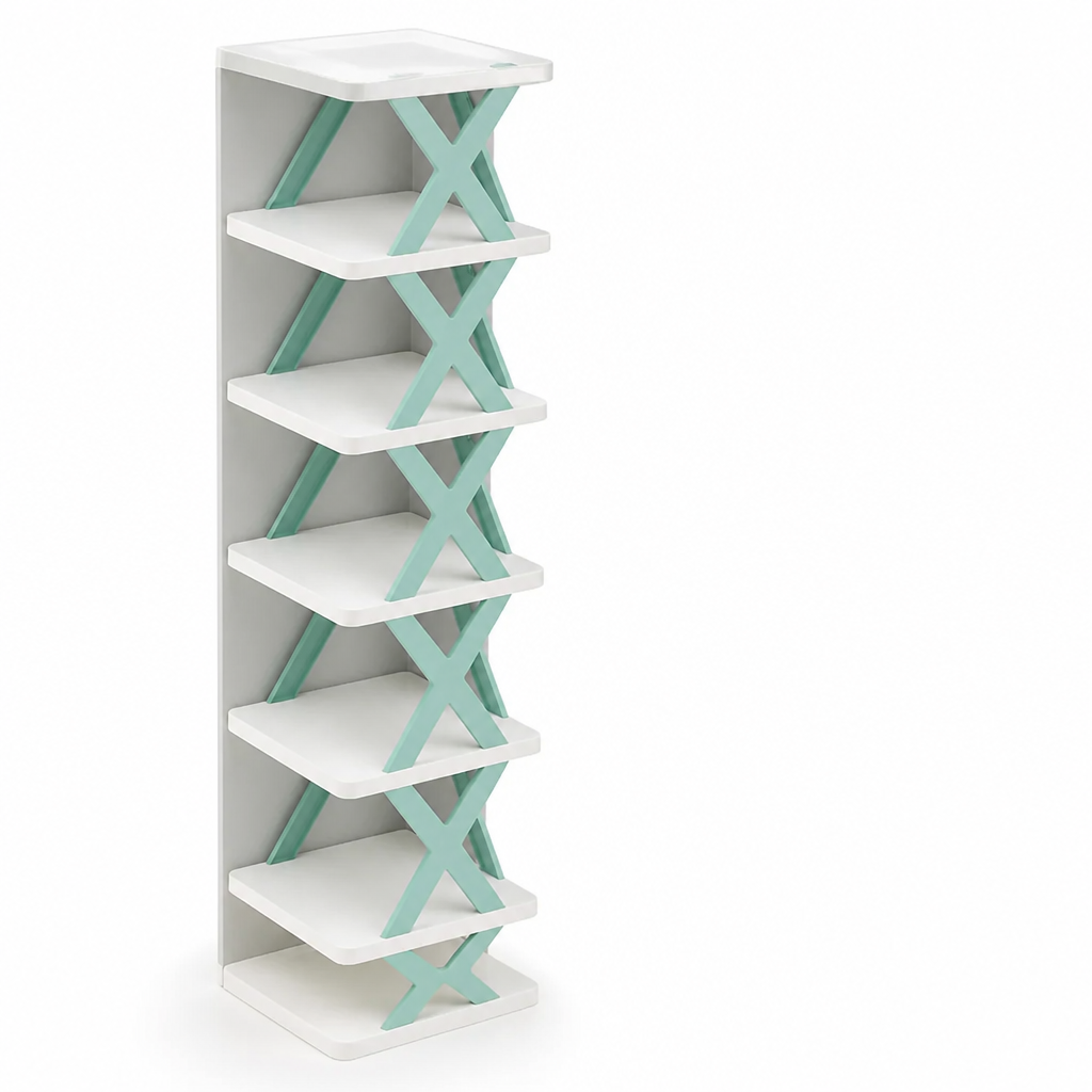 Multi-Tier Shoe Organizer (Adjustable Compartments)