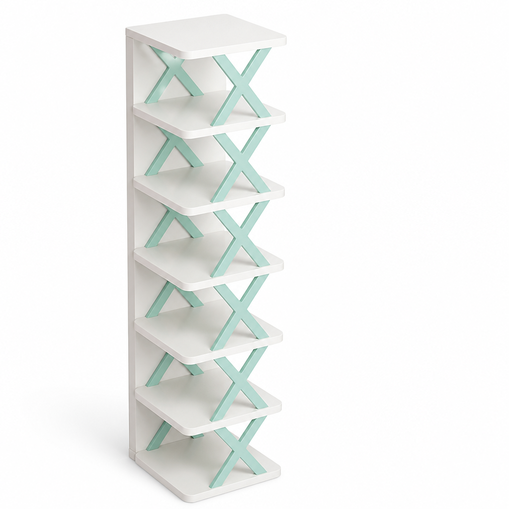 Multi-Tier Shoe Organizer (Adjustable Compartments)