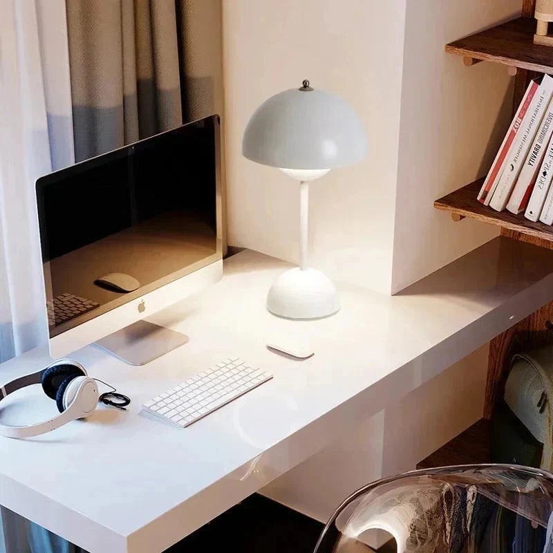 Mushroom Lamp Touch Control & USB Rechargeable