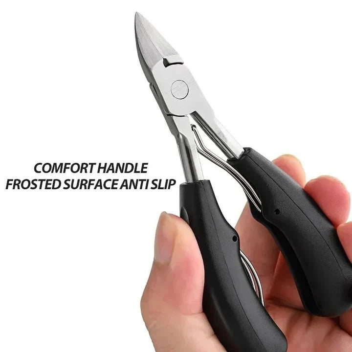 Nail Clipper Set Wide-Jaw Built-In File
