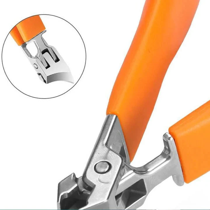 Nail Clippers Wide Jaw Stainless Steel Non-Slip Handles