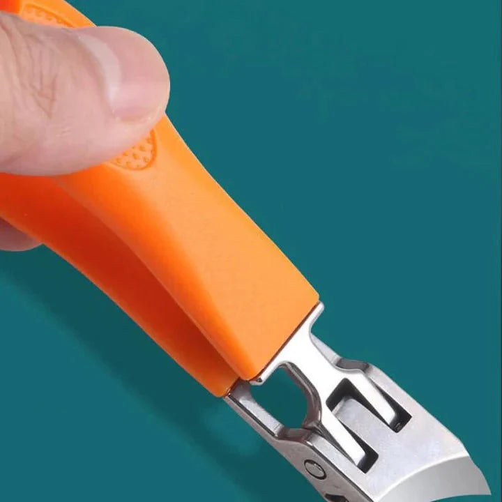 Nail Clippers Wide Jaw Stainless Steel Non-Slip Handles