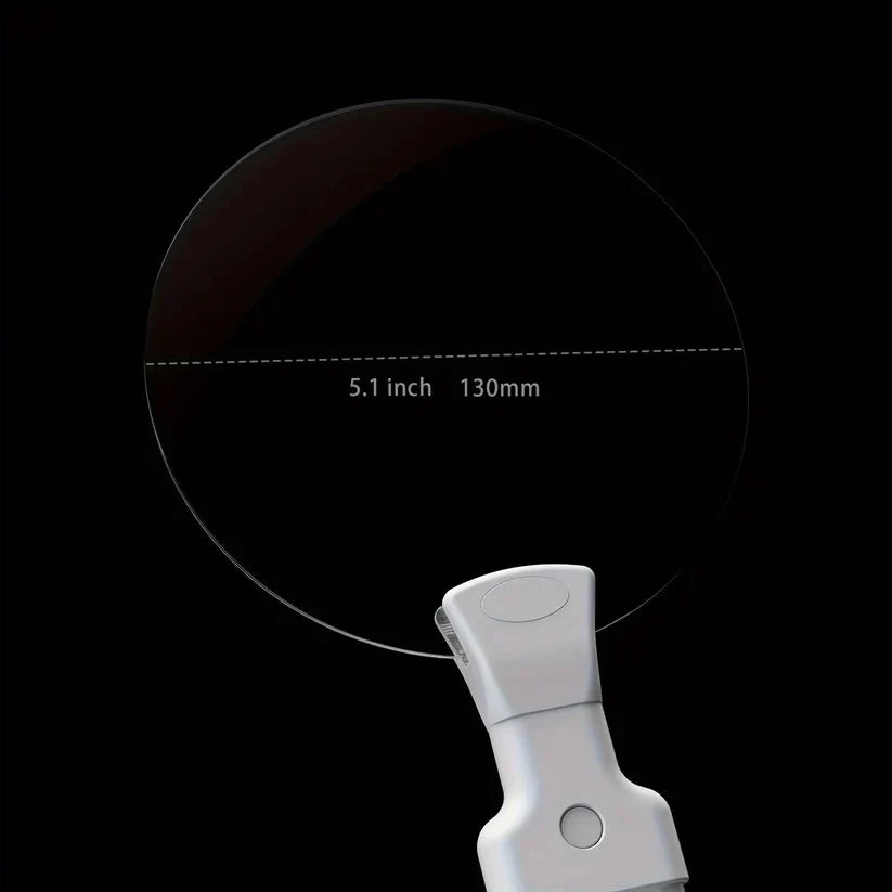 Neck Magnifier 5X Optical Glass Wearable & Tabletop Stand