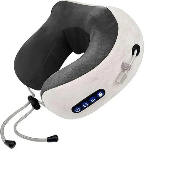 Neck Massage Pillow U-Shaped Dual Nodes Graphene Heat