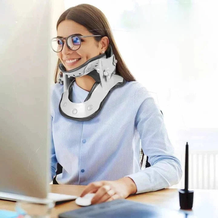 Neck Traction Device Adjustable Airbags & USB Heated