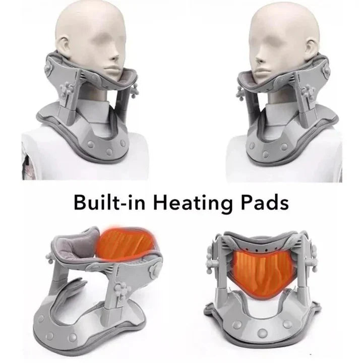 Neck Traction Device Adjustable Airbags & USB Heated